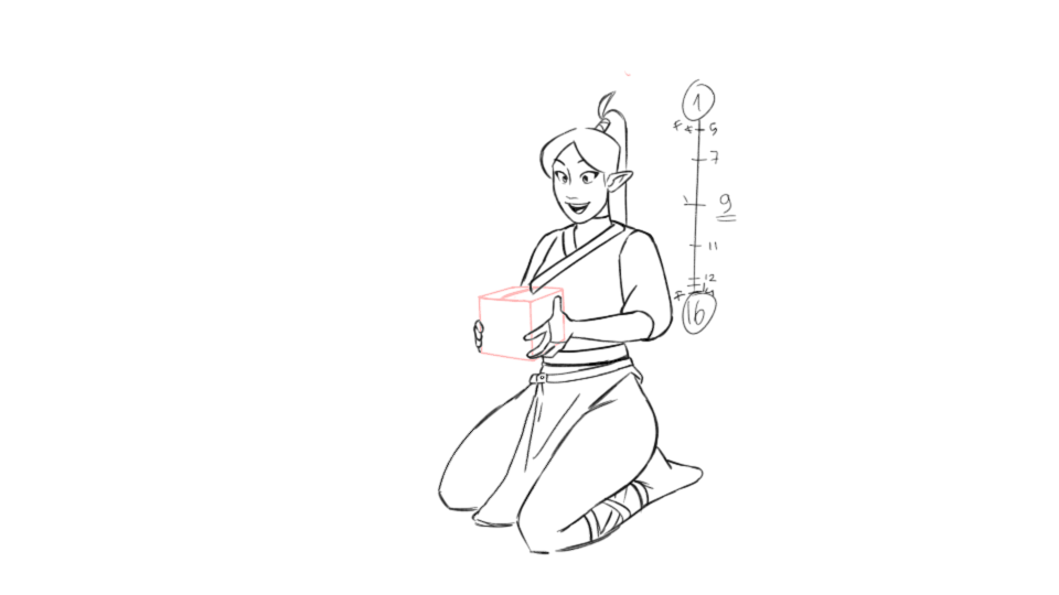 DnD animation - Cleric